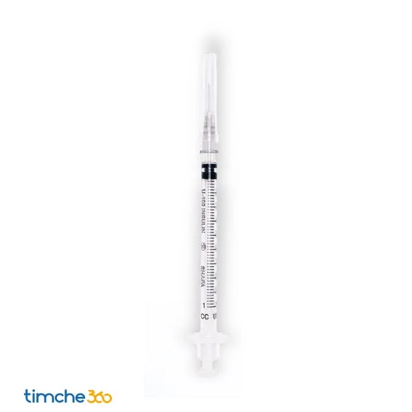 separate-needle-insulin-syringe-gauge27-three-pieces-luerslip-shefa سرنگ انسولین نیدل جدا گیج ۲۷ سه قطعه لوئر اسلیپ شفا