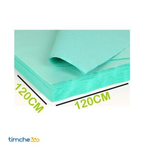 کاغذ کرپ بسته بندی استریل اسکای سبز ۱۲۰×۱۲۰ سانت