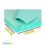 کاغذ کرپ بسته بندی استریل سبز اسکای ۲۵×۲۵ سانت