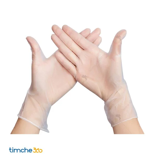 op-Perfect-powder-free-vinyl-examination-gloves-Iran-small-silk-100pcs خرید دستکش معاینه وینیل بدون پودر اوپی پرفکت خریر